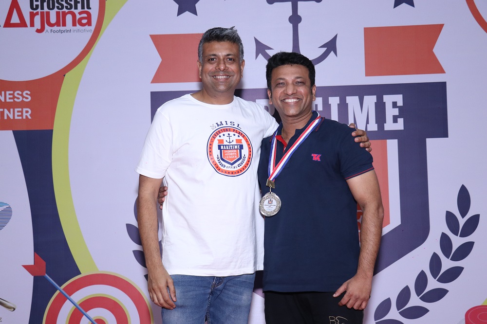 Runner - Up Fitness Challenge Male Pratik Khatu from Teekay Shipping (IND) PVT LTD